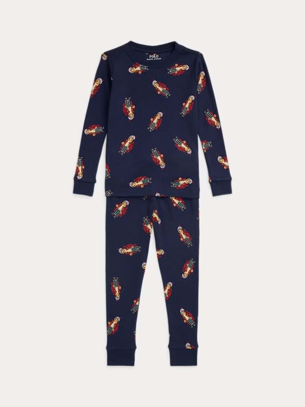 Polo by Ralph Lauren 4T Pajama Set - Polo Bear Ribbed Cotton Sleep Set